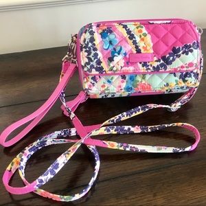 Vera Bradley cross body pink floral